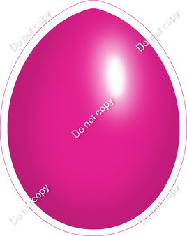 Mini - Hot Pink Easter Egg w/ Variant