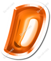 Foil 23.5" Individuals - Orange Foil
