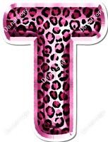 Foil 18" Individuals - Pink Leopard Foil