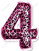 Foil 12" Individuals - Pink Leopard Foil