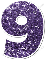 LG 18" Individuals - Purple Sparkle