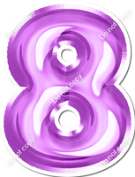 Foil 12" Individuals - Purple Foil