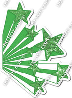White & Lime Green Shooting Star Bundle w/ Variant