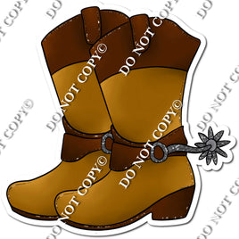 Pair of Cowboy Boots w/ Variants