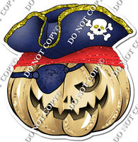 Pirate Pumpkin w/ Color and Other Variants