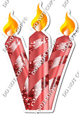 Sparkle - Red - Candle Bundle Style 2 w/ Variants