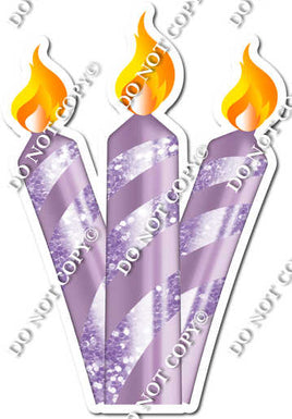 Sparkle - Lavender - Candle Bundle Style 2 w/ Variants