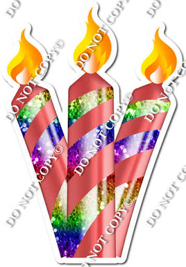 Sparkle - Rainbow - Candle Bundle Style 2 w/ Variants