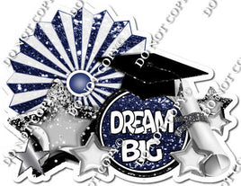 Navy Blue - Dream Big Statement w/ Variants