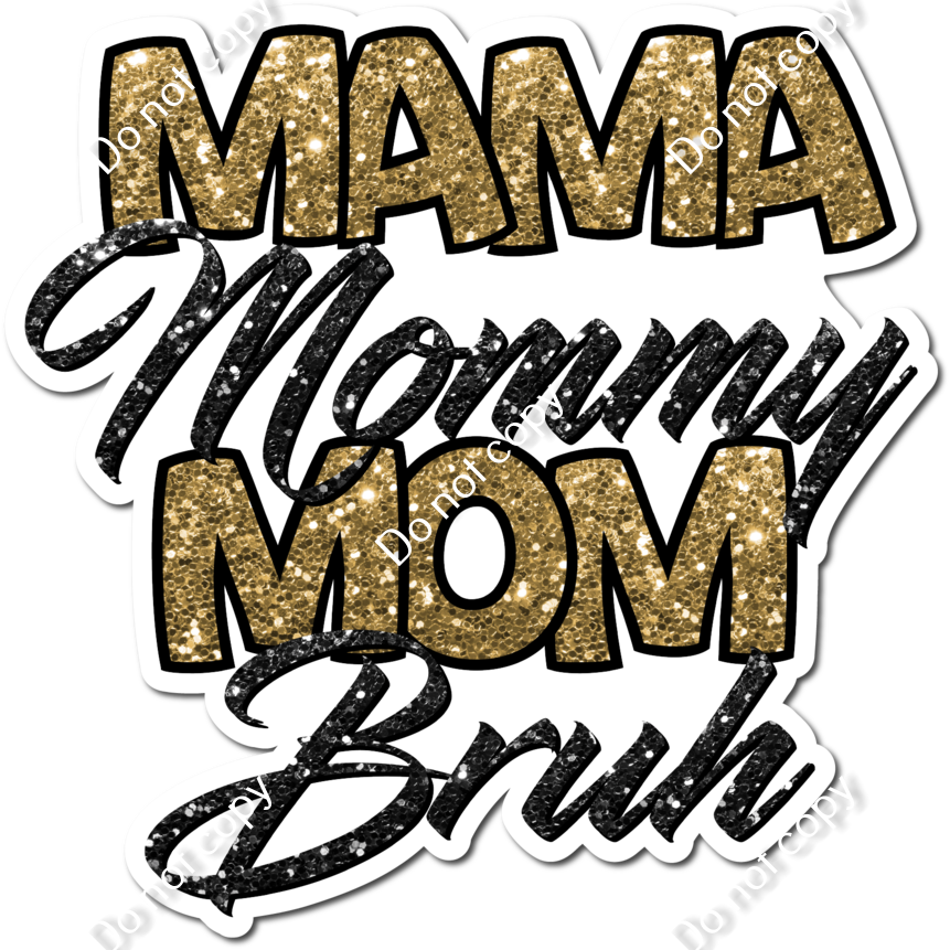 Mama Mommy Mom Bruh Statement W Variant Sign Swag Usa