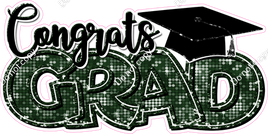 Hunter Green - Disco - Congrats Grad Statement w/ Variants