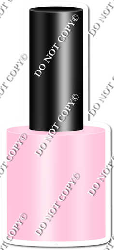 Flat Baby Pink Nail Polish w/ Variant
