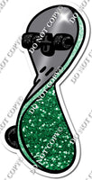 Green Sparkle Skateboard w/ Variants
