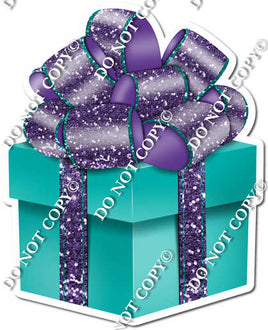 Sparkle - Teal & Purple Present - Style 2