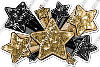 XL Star Bundle - Gold & Black