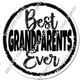Best Grandparents Ever w/ Variants