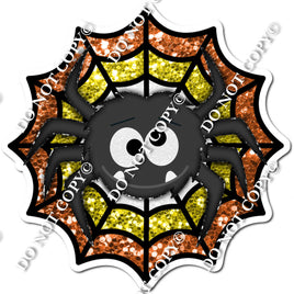 Spider in Sparkle Web w/ Variants