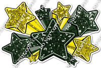 XL Star Bundle - Hunter Green & Yellow