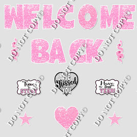 14 pc Baby Pink Swift Welcome Back Theme0554