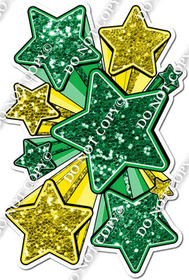 XL Star Bundle - Green & Yellow