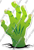 Green Zombie Hand w/ Variants