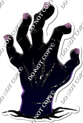 Purple & Black Zombie Hand w/ Variants
