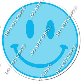 Flat Caribbean & Baby Blue Smiley Face w/ Variants