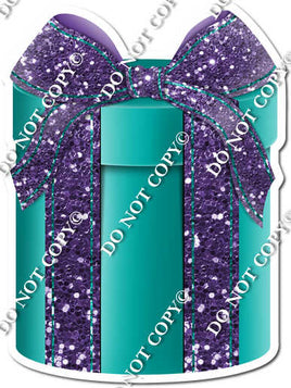 Sparkle - Teal & Purple Present - Style 3