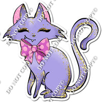 Pastel Purple Cat w/ Variants