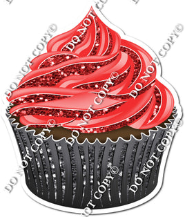 Chocolate Cupcake - Red w/ Variants