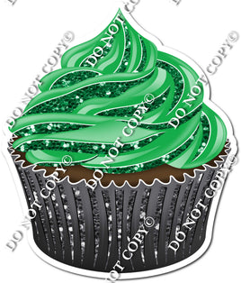 Chocolate Cupcake - Green w/ Variants