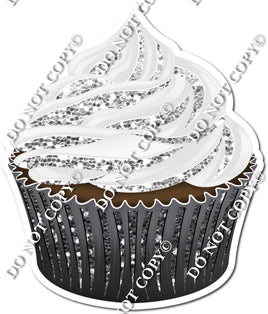 Chocolate Cupcake - Light Silver w/ Variants