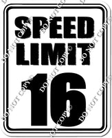Speed Limit 16 w/ Variants
