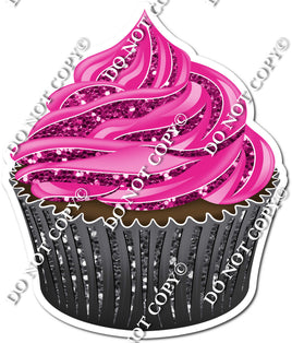Chocolate Cupcake - Hot Pink w/ Variants