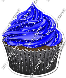 Chocolate Cupcake - Blue w/ Variants