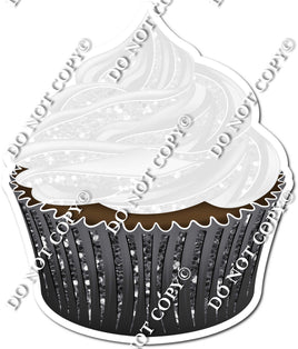 Chocolate Cupcake - White w/ Variants