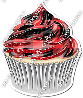 Vanilla Cupcake - Red Plaid w/ Variants