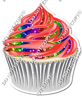 Vanilla Cupcake - Rainbow w/ Variants