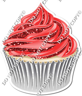 Vanilla Cupcake - Red w/ Variants