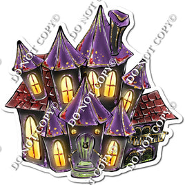 Haunted House - Purple