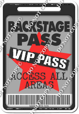 Band - Back Stage Pass w/ Variants