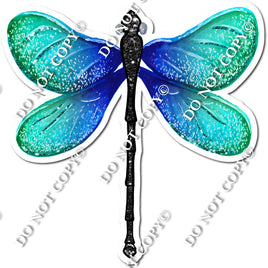 Dragon Fly - Teal & Blue w/ Variants