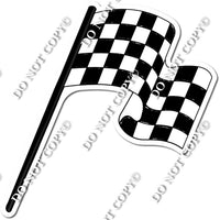 Single Checkered Flag w/ Variants