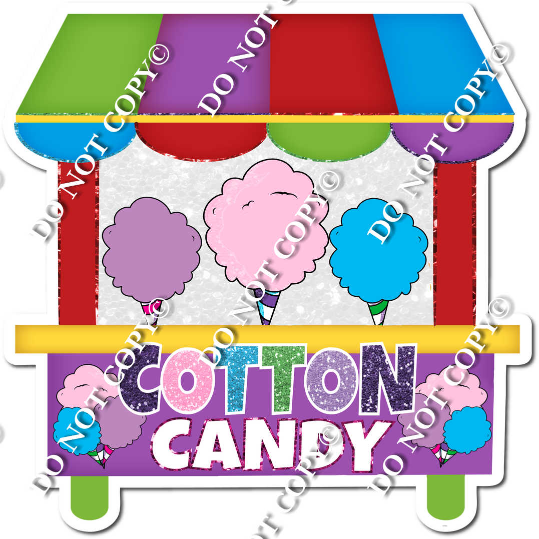 Circus - Cotton Candy Stand| Sign Swag USA