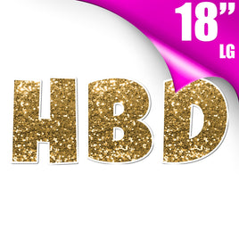 LG 18" Happy Birthday Sets