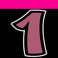 Flat - 12" BB 41 pc Number Sets