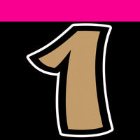 Flat - 12" BB 41 pc Number Sets