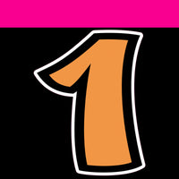 Flat - 12" BB 41 pc Number Sets