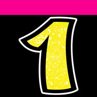 Sparkle - 12" BB 41 pc Number Sets