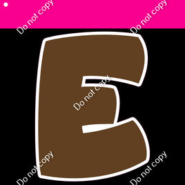Flat - 18" BBT 76 pc Alphabet Sets